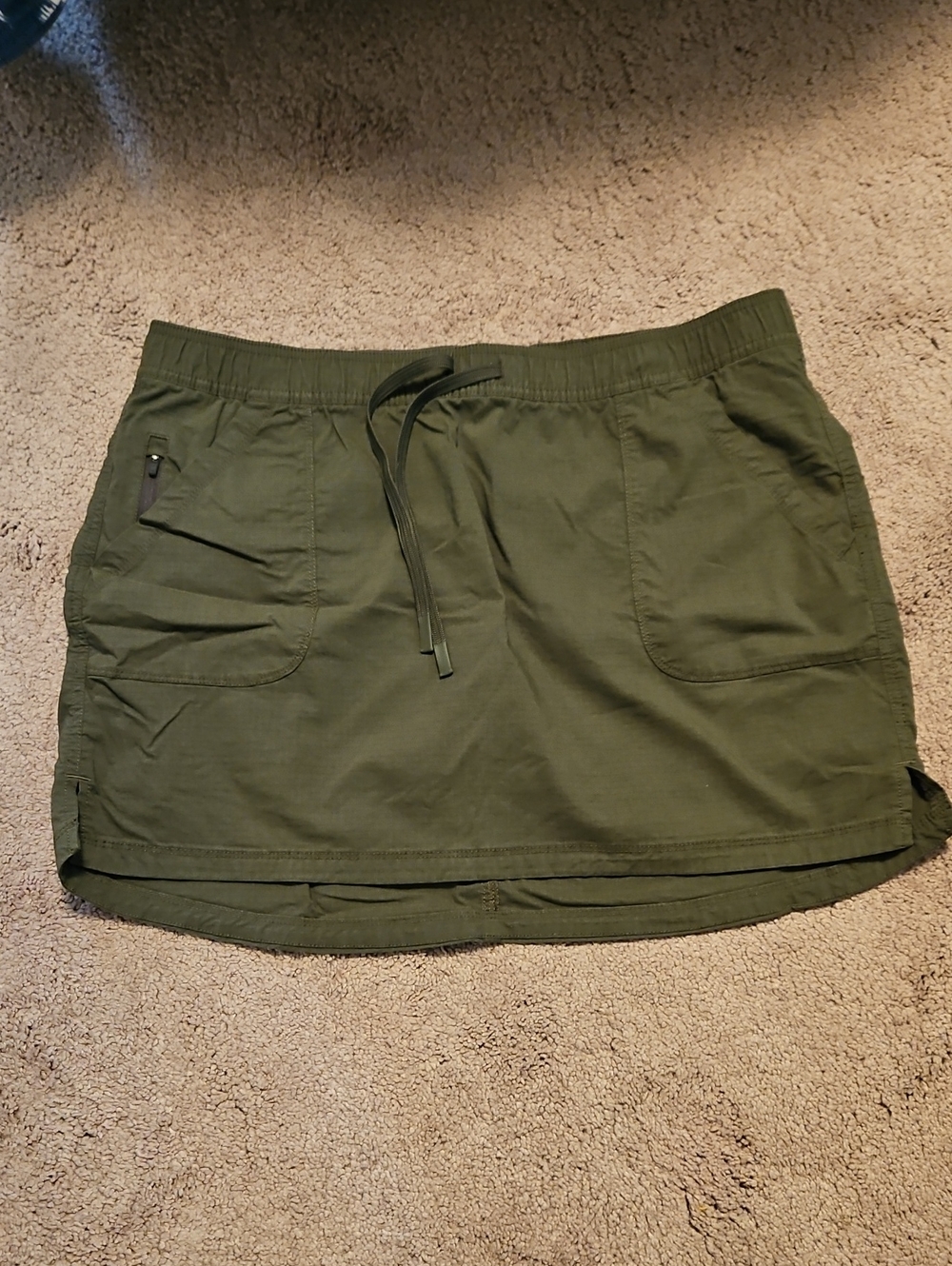 Title Nine Scout Skort Olive Green XL